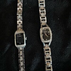Bundle of 2 Fossil Silver Women's Watches